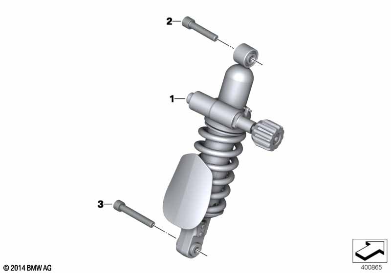 Амортизационная стойка, доп.элементы