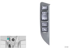 Панель управления в центральной консоли