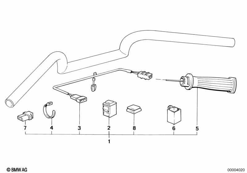 Комплект дооснащения обогреваемой ручки