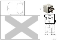 Реле с замыкающим контактом бел.