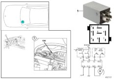 Реле складывающейся крыши K45