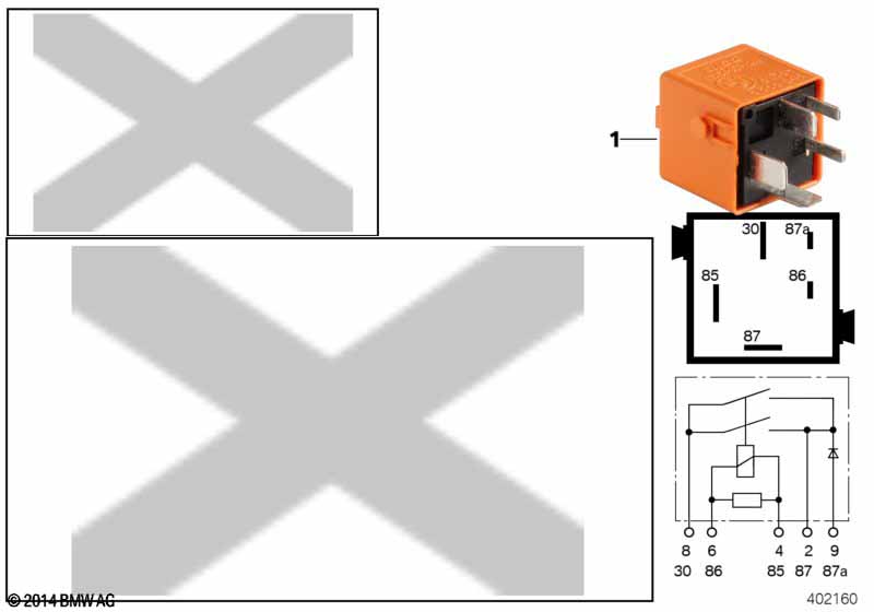 Реле со сдв.зам.контактом pastellorange