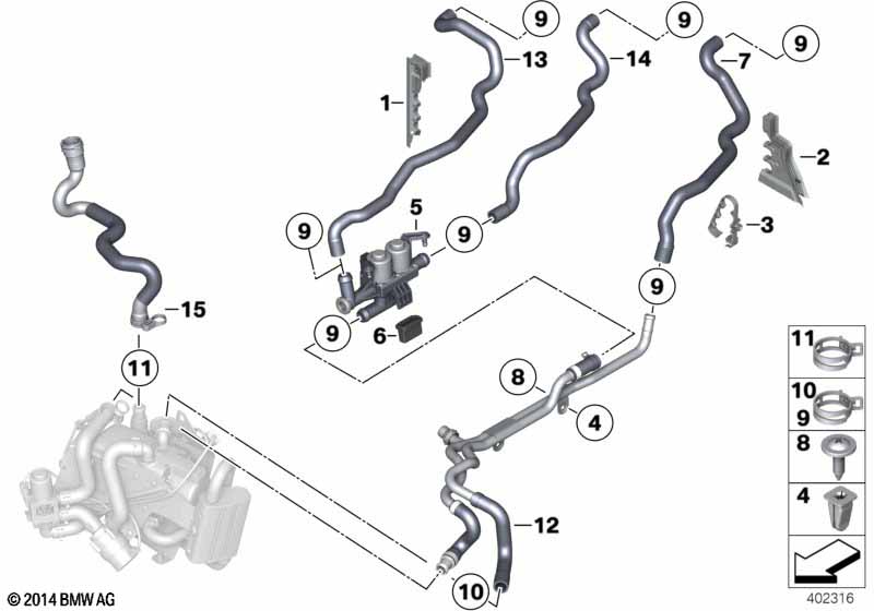 Шланги ОЖ автономной системы отопления