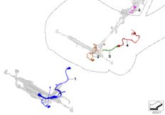 Пучки проводов рулевого управления