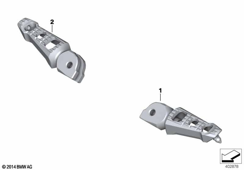 Упор для ноги HP фрезеров.