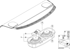 Сабвуфер системы HiFi Harman Kardon