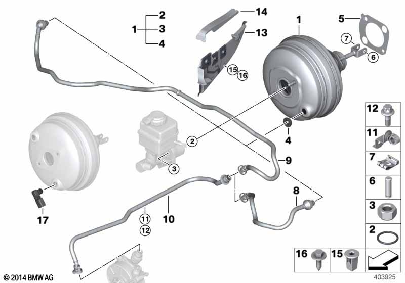 Вакуумный усилитель тормозов
