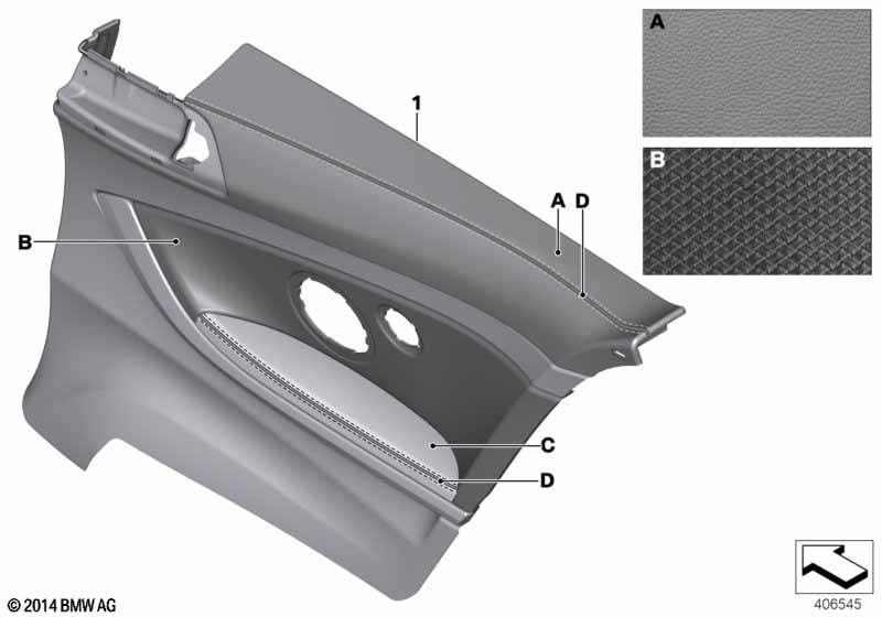 Индивидуальная боковая обшивка кожа