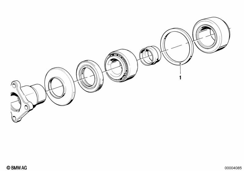 Распорная шайба для стороны входа