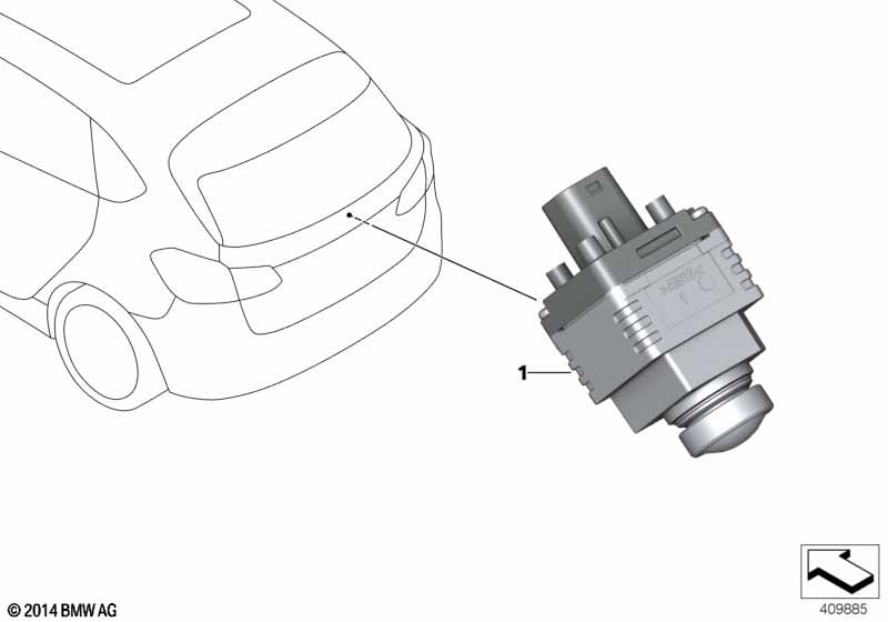 Видеокамера заднего хода