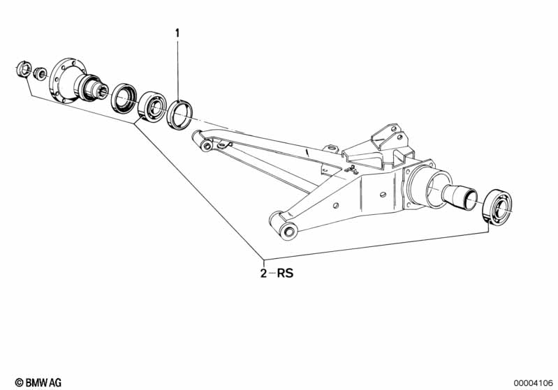 Полуось задн.моста/подшипн.ступ.колеса