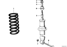 Амортизатор/витая пружина/дополн.элемен.