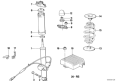 Детали амортизационной стойки Зд
