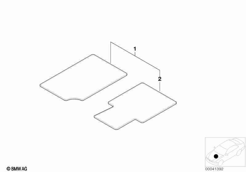 Ножные коврики