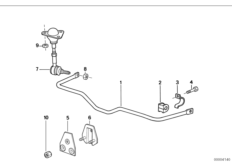 стабилизатор задний
