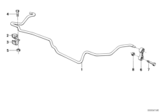 стабилизатор задний