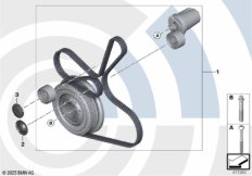 Рем.к-т ременного привода Value Line