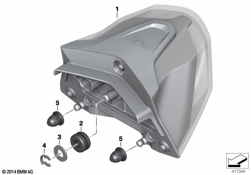 Светодиодный блок задних фонарей