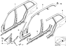 боковой каркас