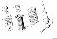 Аморт.стойка Зд регулир.дорожн.просвета