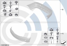 Монтажный комплект бампера