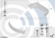 Монтажный комплект бампера