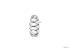 Пружины амортизатора задней подвески