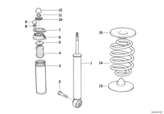Детали амортизационной стойки Зд