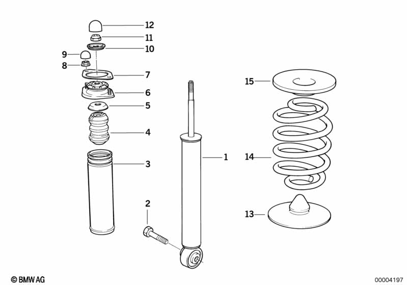 Детали амортизационной стойки Зд