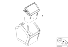 Инд.отделка деревом консоли в зад.ч.сал.