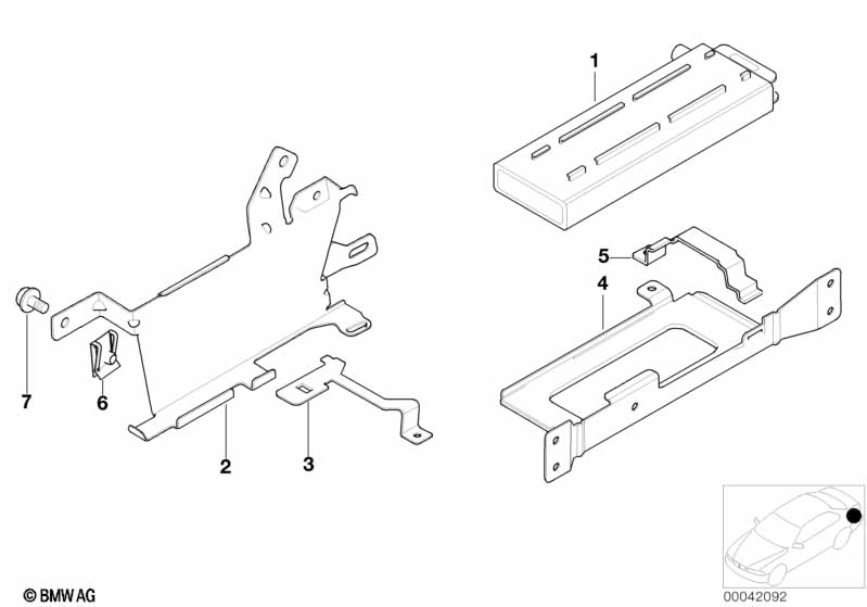 Детали багажного отделения SA 629