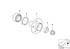 Полуось задн.моста/подшипн.ступ.колеса