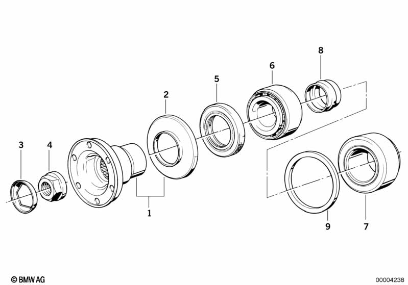Подшипники фланца, ст.привода/упл.кольцо