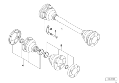 выходной вал
