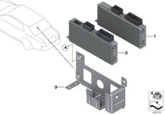 ЭБУ центр.модуля межсетев.преобр.