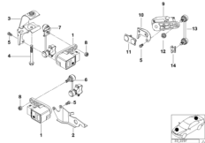 Датчик регулировки угла наклона фар