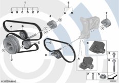 Рем.к-т ременного привода Value Line