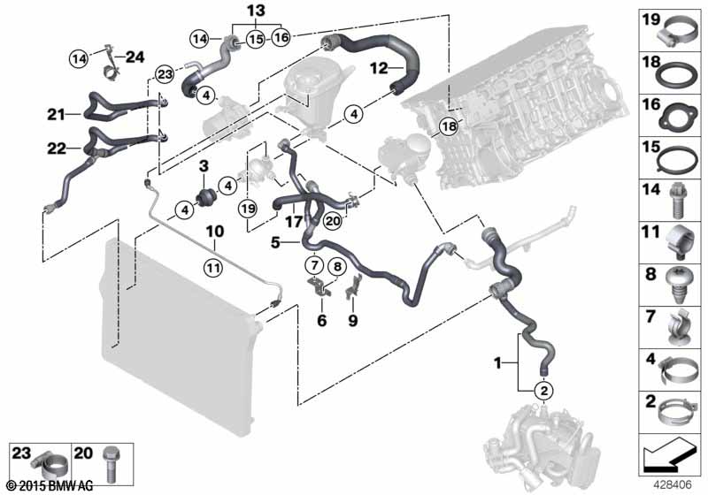Шланги системы охлаждения