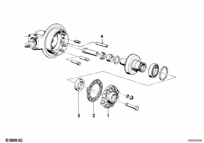 Крышка картера редуктора заднего моста