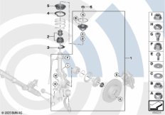 Ремкомплект опорного подшипника