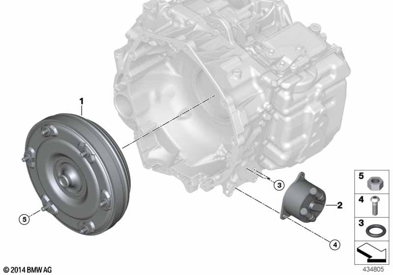 GA6F21AW гидротранс.крут.мом./масл.рад.