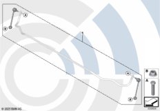 Ремкомплект стойки штанги стабилизатора