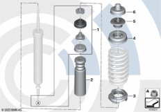 Ремкомплект опорного подшипника