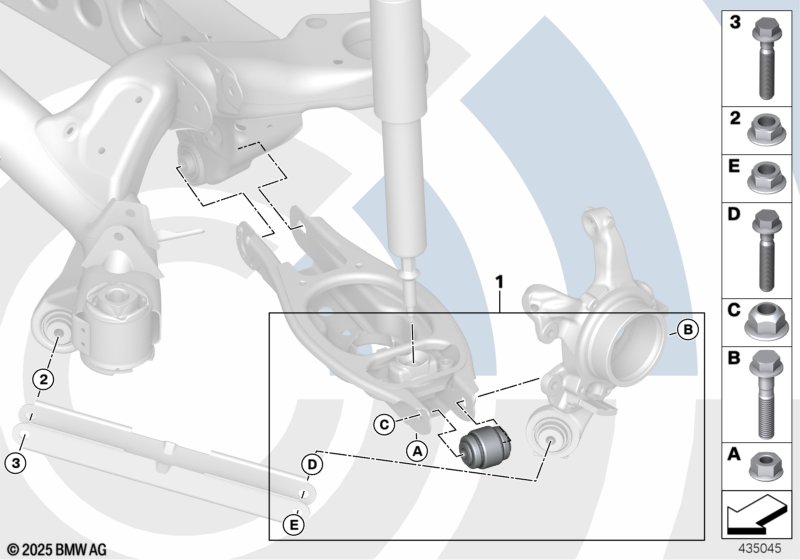 Ремкомплект шарового шарнира