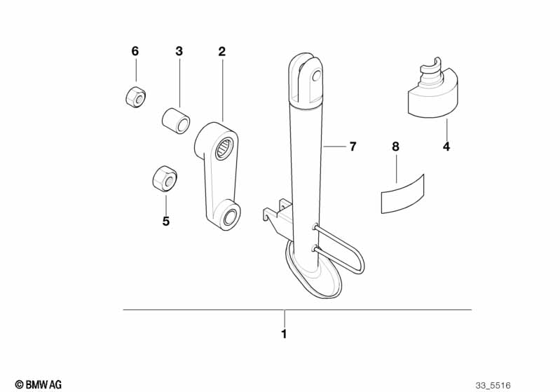 Компл.дооснащ.для опускания ход. части