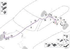 Трубопровод тормозного привода Зд