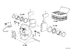 Датчик износа торм.накл.п.колеса/Lukas