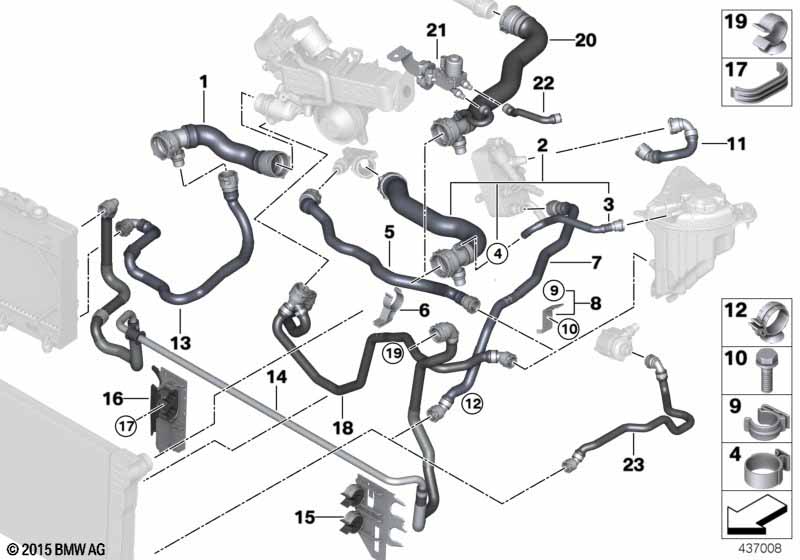 Шланги системы охлаждения