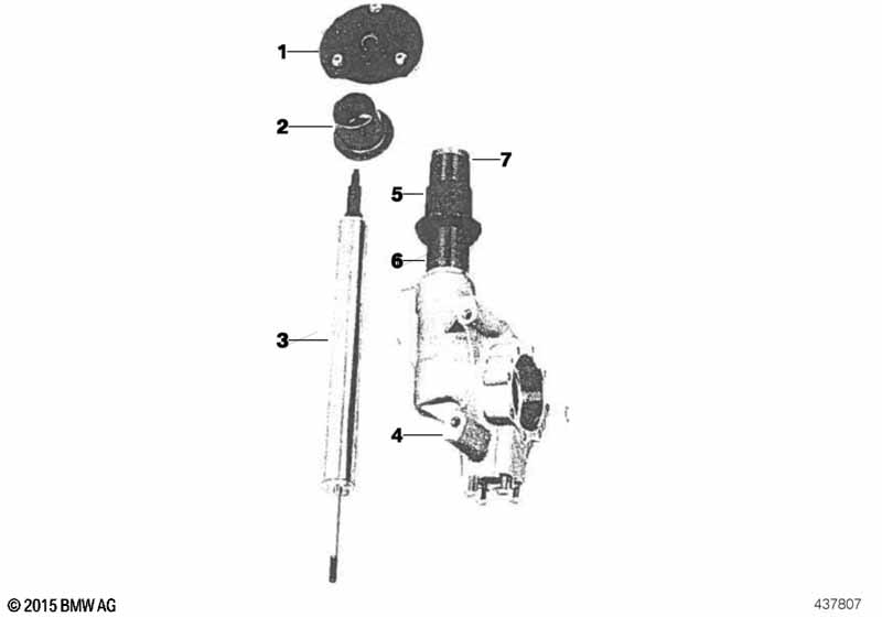 Амортизационная стойка Пд
