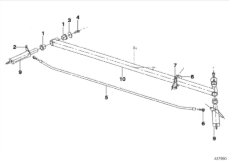 стабилизатор задний